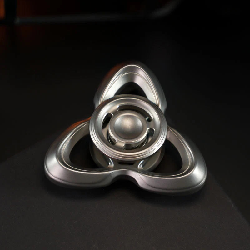Stainless Steel Fidget Spinner EDC Fidget Toy Anxiety Stress Relief Spinning Toy 07FC0E-D4 - KOEEK