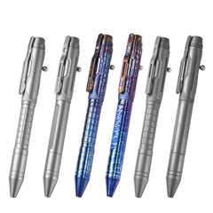 Titanium Ballpoint Pen EDC Signature Writing Pocket Pen High Business Office Pen 07FC0E-D4 - KOEEK