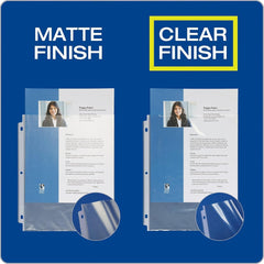 new Oxford Sheet Protectors, Clear Finish, Top Load, Letter Size 100 Count, OXFORD - KOEEK