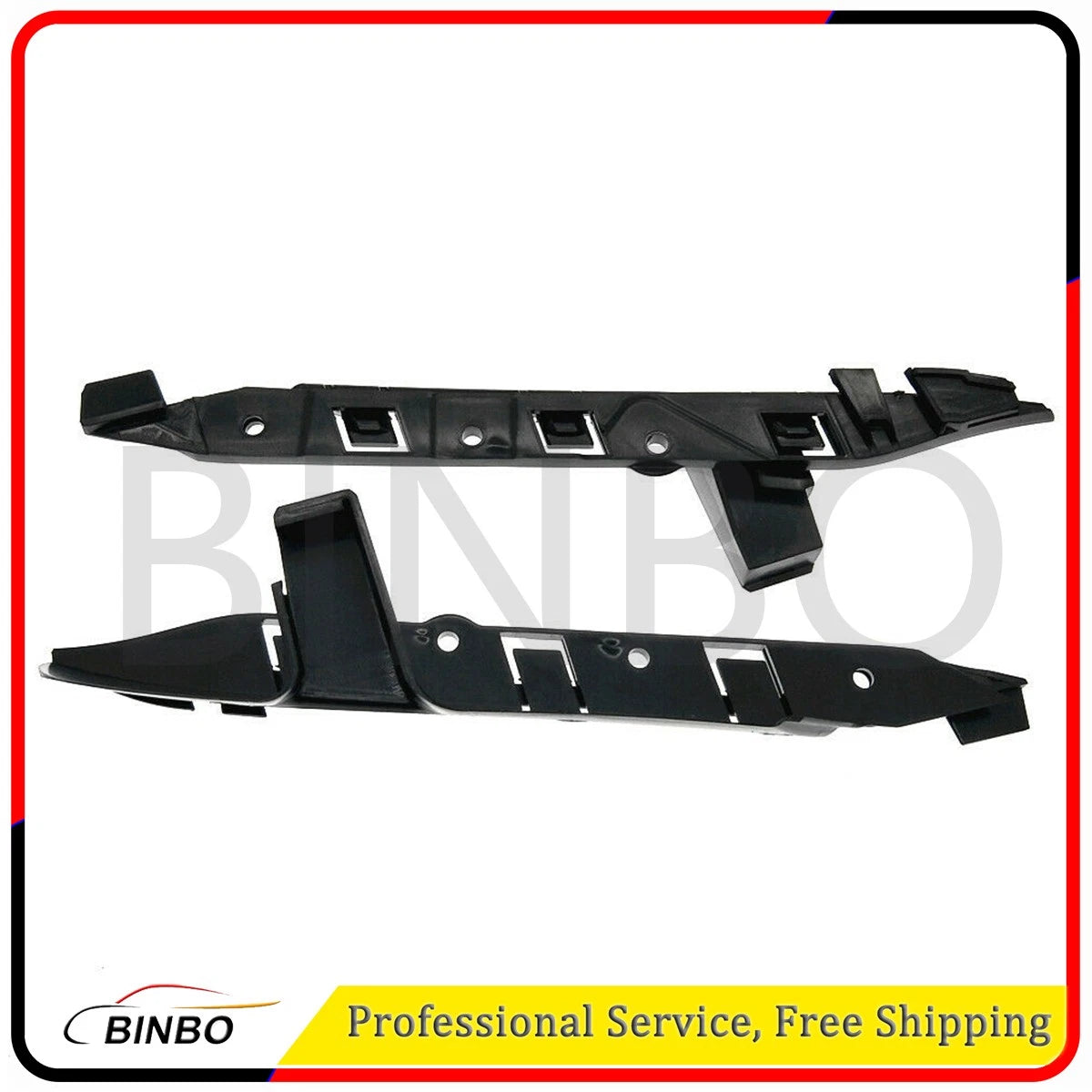 1 Pair Front Bumper Support Retainer Brackets For BMW 5 Series E60 E61 525i 530i 07FC0E-D4 - KOEEK