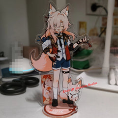 Anime Honkai: Star Rail Jiao qiu Acrylic Desktop Stand Figure Collection Gift 07FC0E-D4 - KOEEK