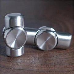 EDC Stainless Steel Brushed Craft Fidget Spinner Fashion Hand Spinner 07FC0E-D4 - KOEEK