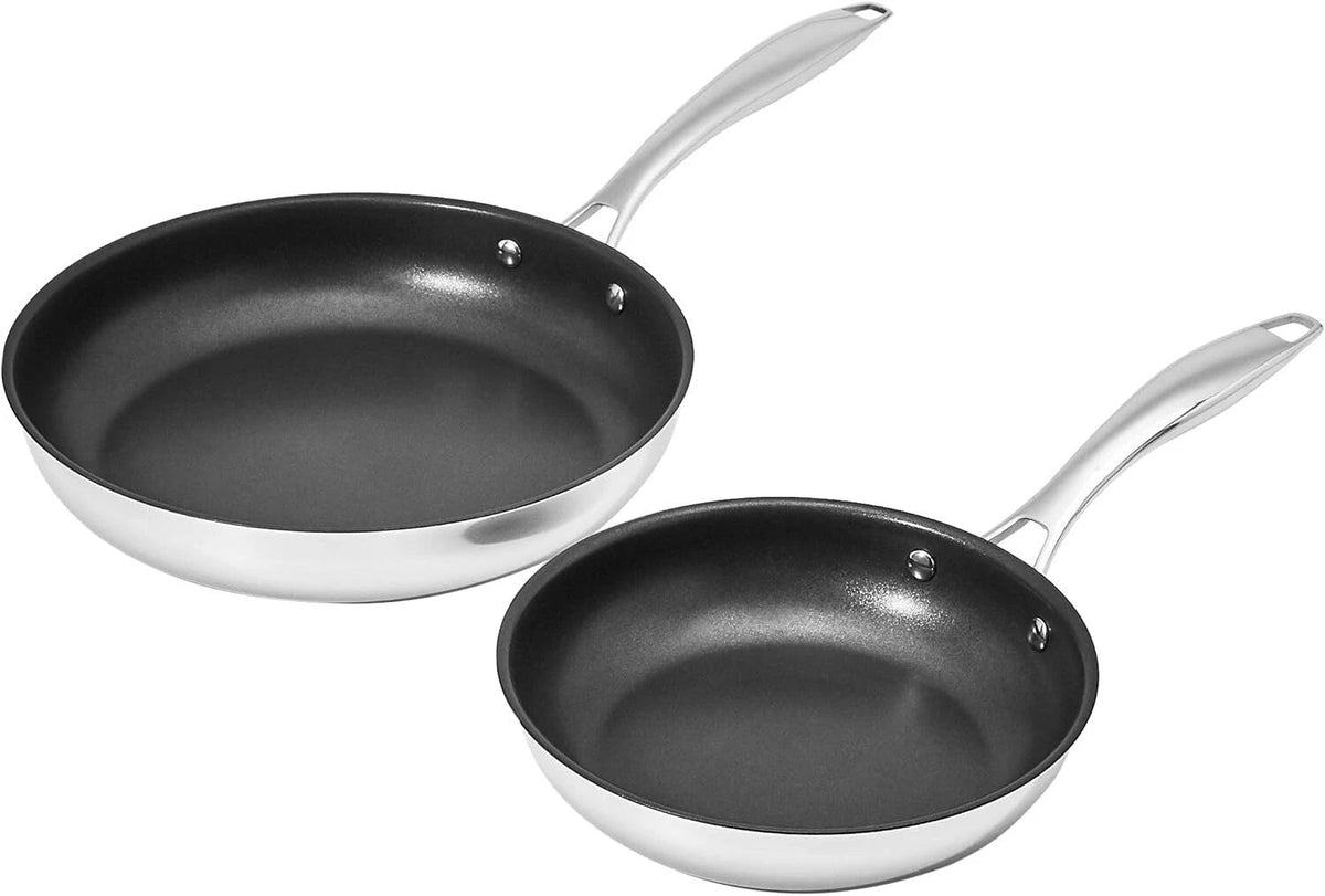 Non-Stick Two-Piece Pan Set, 10-Inch and 8-Inch 07FC0E-D4 - KOEEK