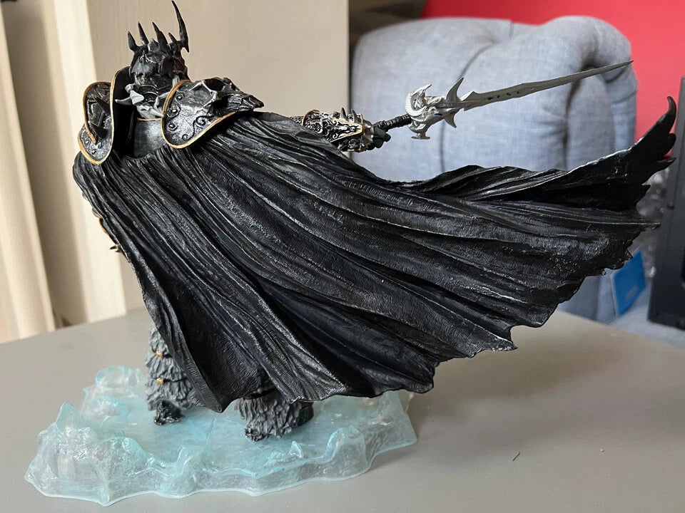WOW The Lich King PVC Figure Model World of Warcraft Arthas Menethil 21cm Decor 07FC0E-D4 - KOEEK