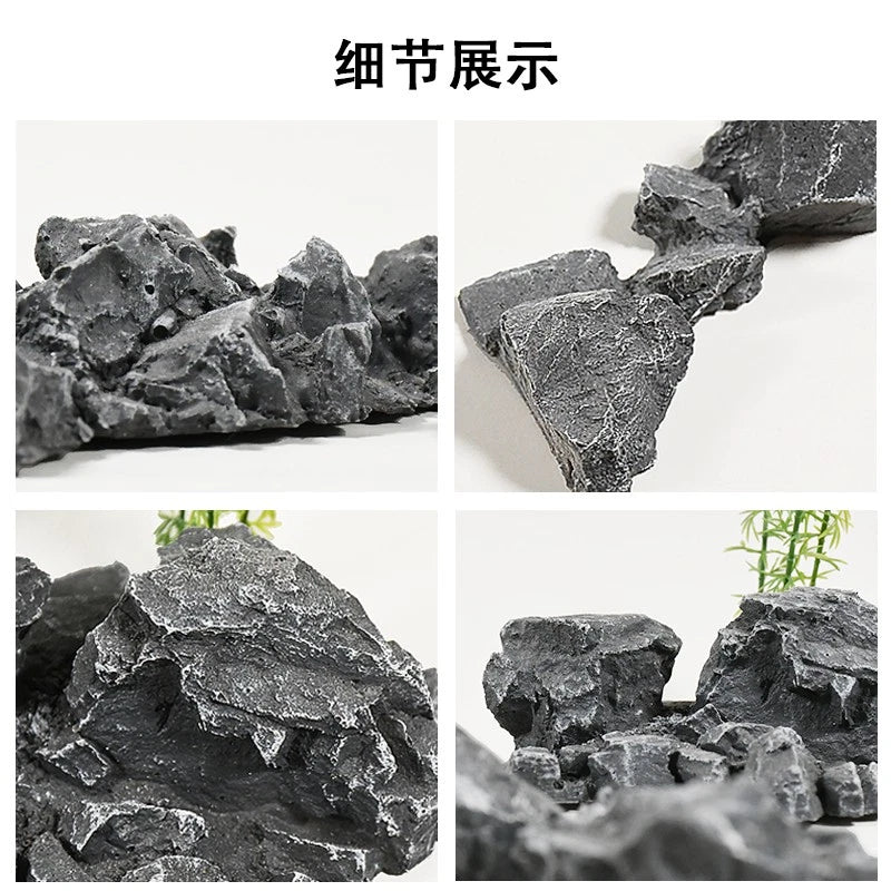 Diorama Realistic Rocks Mountain Stones Model Railroad Layout Scene Props Model 07FC0E-D4 - KOEEK