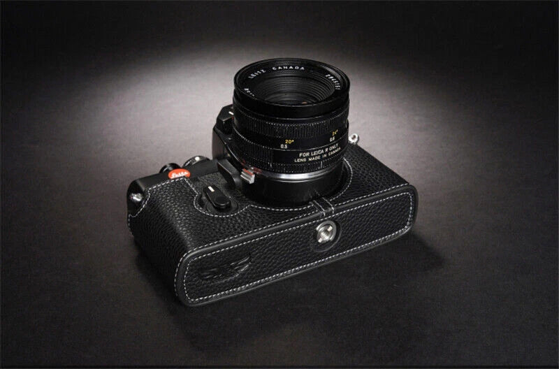 Leica R3 Camera Half Case Retro Cover Handmade  Leather Insert Case 07FC0E-D4 - KOEEK