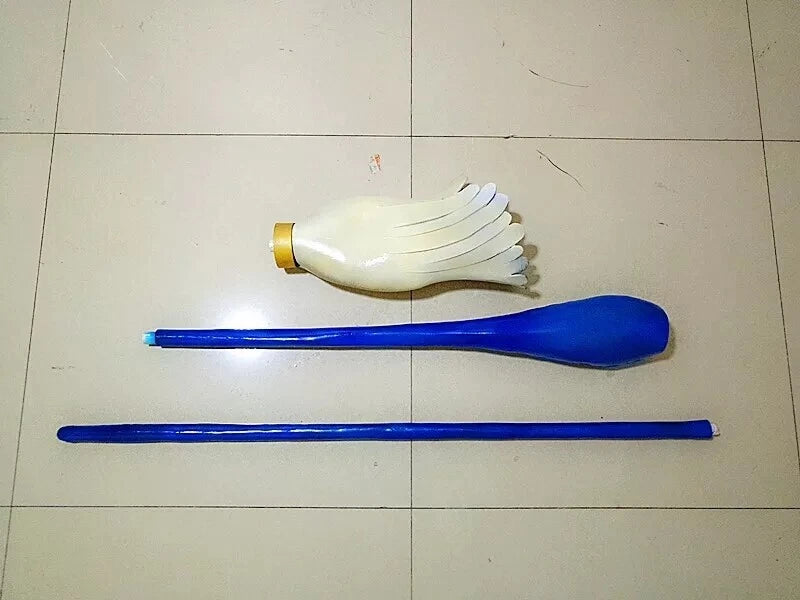 Anime Shugo Chara Hinamori Amu Miki Cosplay Props Amulet Spade Brush Weapon Prop 07FC0E-D4 - KOEEK