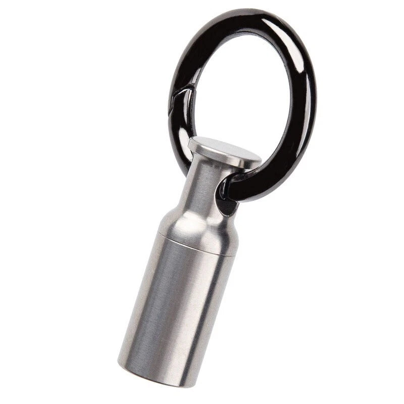 Mini EDC Titanium Keychain Waterproof Box Sealed Container Portable Outdoor Tool EDC - KOEEK