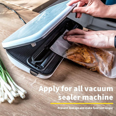 new Happy Seal Vacuum Sealer Bags 11" x 11" x 50' (Pack of 2), White HAPPY SEAL - KOEEK