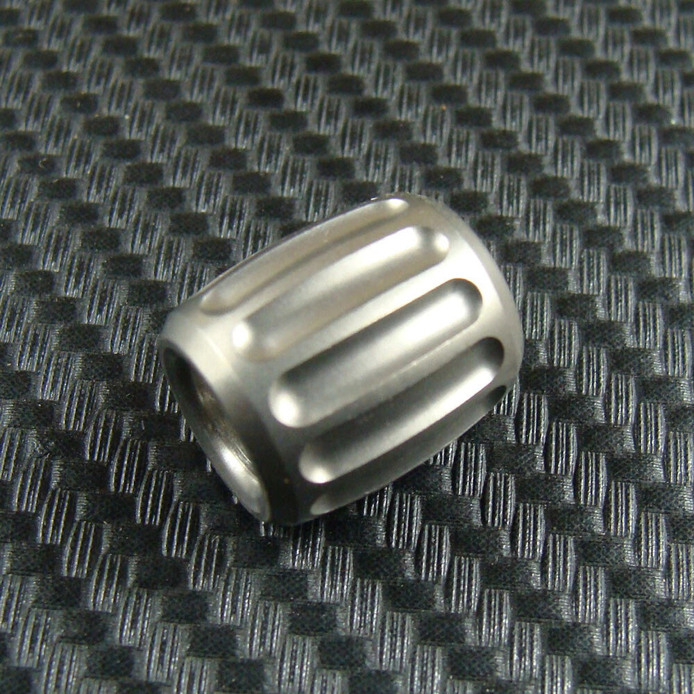 Titanium Alloy Lanyard Bead Knife Tool Beads Ti Paracord Beads Edc Pendant Gifts 07FC0E-D4 - KOEEK