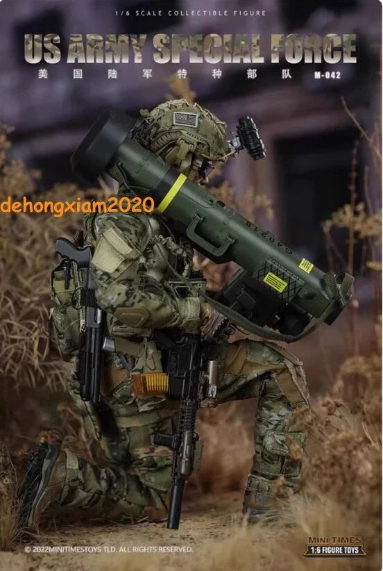 1/6 Mini Times Scale US Army Special Forces 12" Action Figure & Accessories M042 07FC0E-D4 - KOEEK