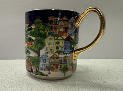 Anthropologie Holiday Mug Christmas Time In The City Peace, Joy & San Francisco ANTHROPOLOGIE - KOEEK
