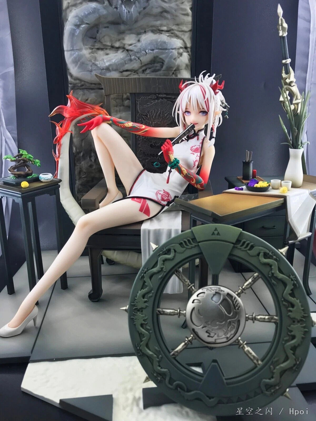 Official  Arknights Nian Figure Statue 1:7 Scale Ornaments 乐逍遥 VER. 12in 07FC0E-D4 - KOEEK