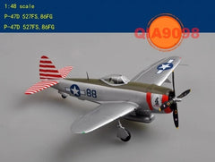 1/48 Scale WWII US P-47D No.88 527FS, 86FG Aircraft Assembled Plastic Model 07FC0E-D4 - KOEEK
