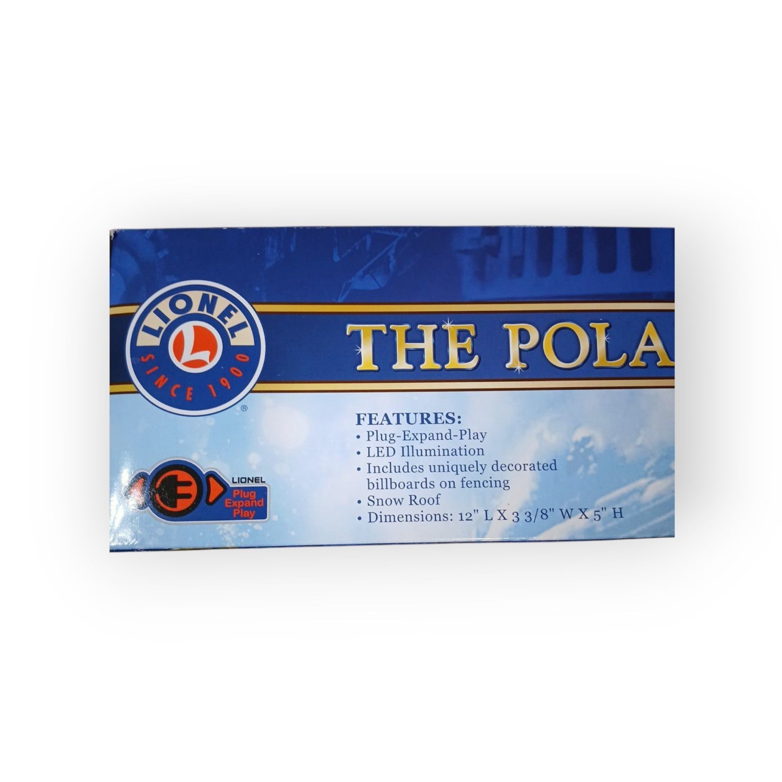 LIONEL POLAR EXPRESS STATION LIGHTED PLATFORM train passenger freight 1929060 LIONEL - KOEEK