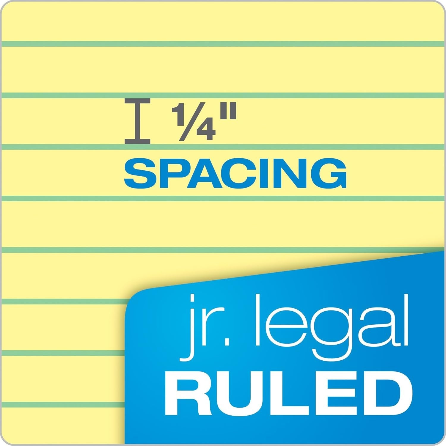 new TOPS 5 x 8 Legal Pads, 12 Pack, The Pad , Narrow 5 x 8, Canary