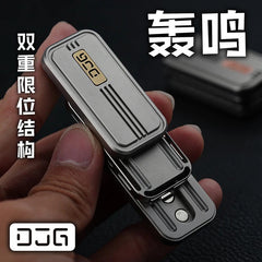 EDC Titanium Alloy Magnetic Paragraph Push Slider Decompression Toys 07FC0E-D4 - KOEEK