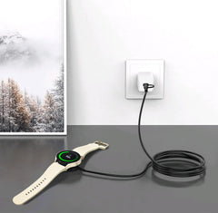 new Upgraded 2 in 1 USB Charger for Samsung Galaxy Watch Black 1Pack 07FC0E-D4 - KOEEK