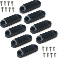 new CALPALMY (4 Pairs) Magnetic Baggage Door Catch and Holder Kit 4 Pairs, Black CALPALMY - KOEEK