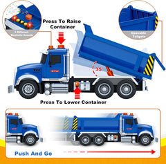 new SpringFlower Large Dump Truck Toy for 3 4 5 6 7 Years Old Boy, Toy... SPRINGFLOWER - KOEEK