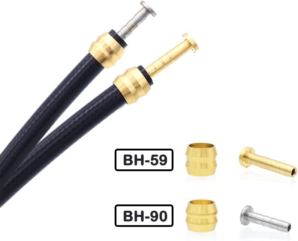 new CYSKY Bike Hydraulic Brake Hose Kit 2500mm for Shimano BH59 BH90 Sram Black CYSKY - KOEEK