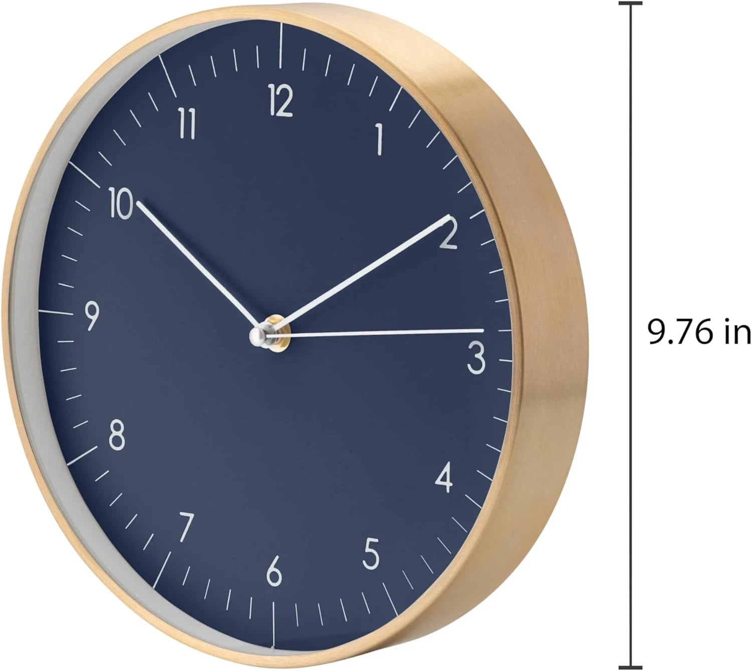 Modern Quartz Wall Clock with Silent Movement, Scandinan Design,Kitchen Clock 07FC0E-D4 - KOEEK