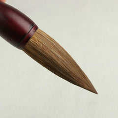27.5cm Chinese Calligraphy Brush Pen Weasel Hair Brush Writing Copybook Tool 07FC0E-D4 - KOEEK