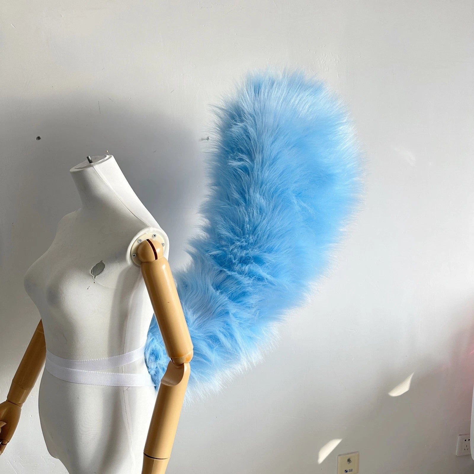 Chiikawa Momonga Little Flying Mouse Cosplay Tail Props Costume Accessories 70cm 07FC0E-D4 - KOEEK