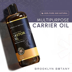 new Brooklyn Botany Jamaican Black Castor Oil in Plastic 8 Fl Oz (Pack of 1) BROOKLYN BOTANY - KOEEK