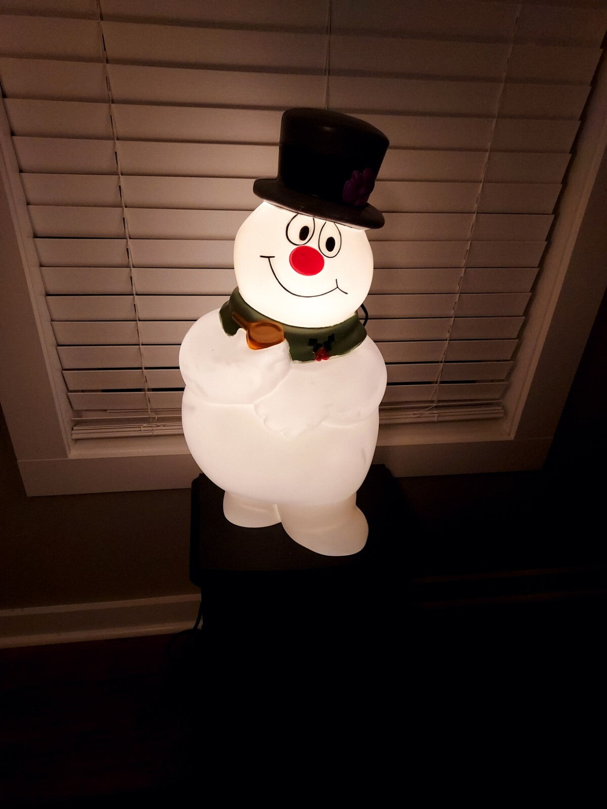 FROSTY THE SNOWMAN 24" Christmas - Gemmy - Lighted Blow Mold - GEMMY - KOEEK