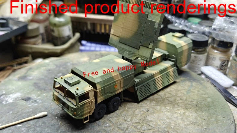 3D Printing 1/87 Chinese Type 780 Target Designation Radar Unpainted Model 07FC0E-D4 - KOEEK