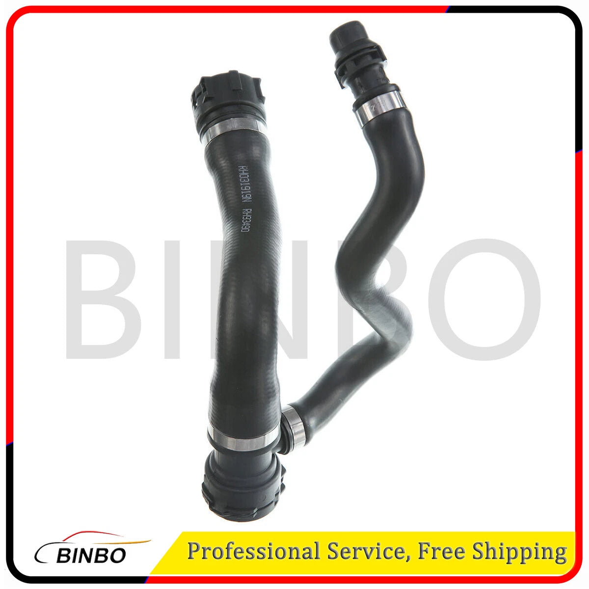 Radiator Hose Upper for BMW E70 X5 Series 2007-2010 17127593490 07FC0E-D4 - KOEEK