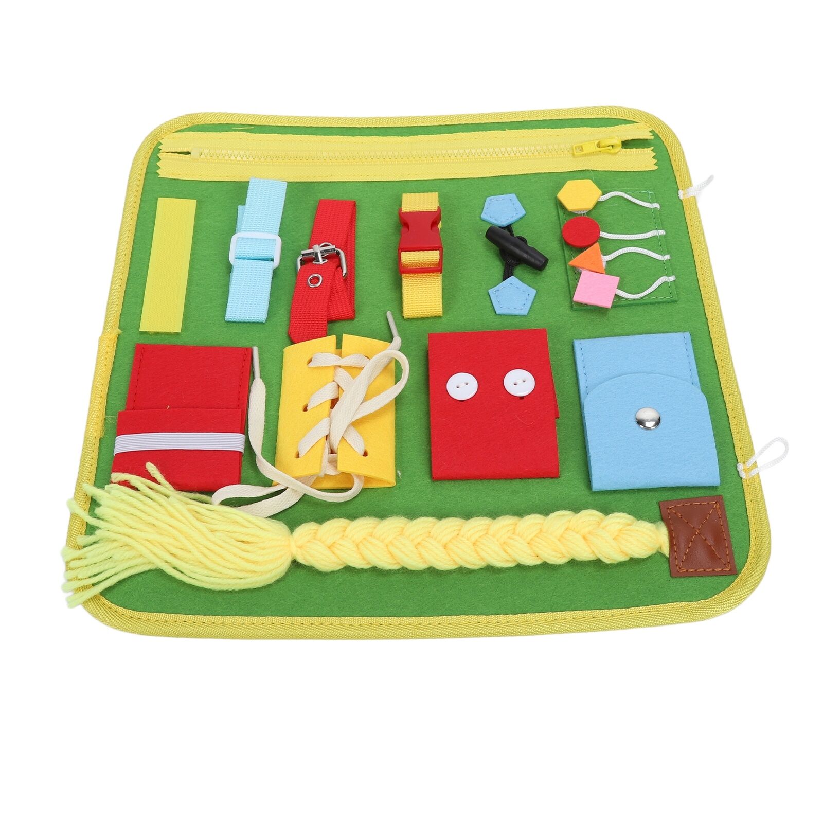 new Fidget Blanket for Dementia and Alzheimer Aid Colorful Sensory Pad Activities koeek - KOEEK