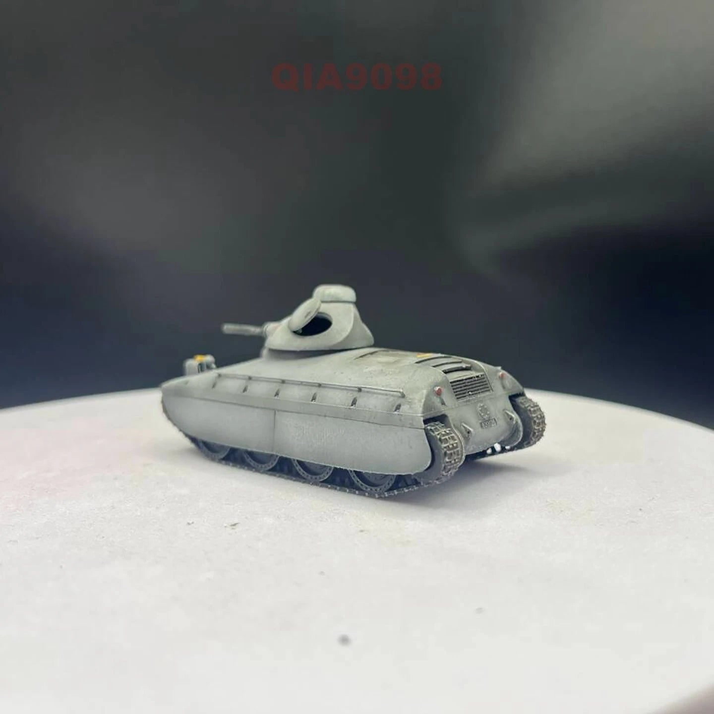 1:72 Scale French AMX40 Cavalry Tank 3 Replaceable Turrets Gray Resin Model 07FC0E-D4 - KOEEK