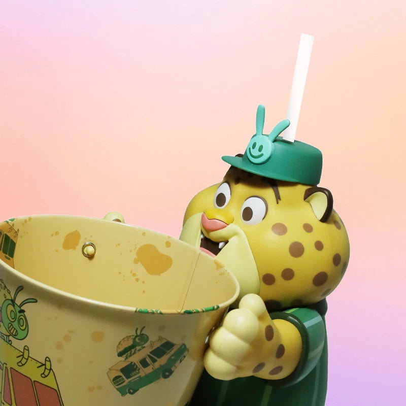 Disney Zootopia Clawhauser Popcorn Bucket & Cup Gift Halloween Candy Container DISNEY - KOEEK