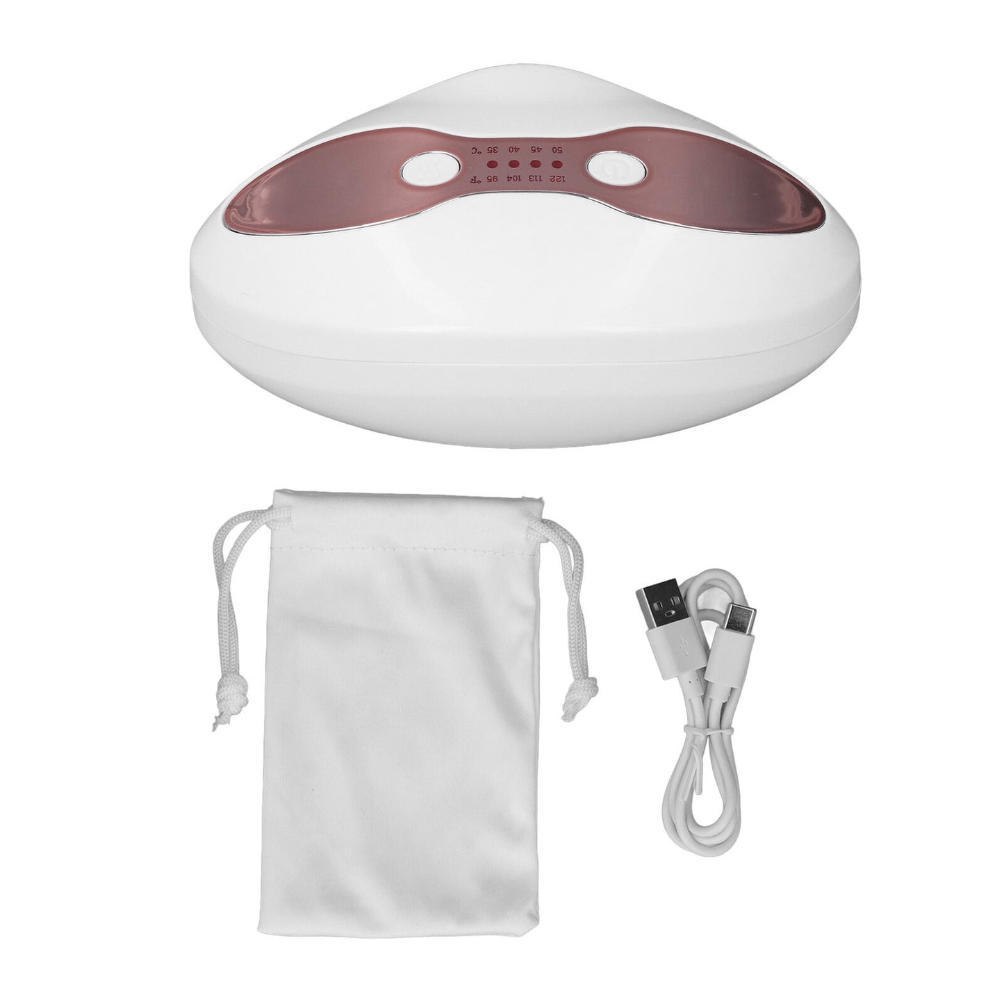 new 2 In 1 Red LED Light Lip Eye Care Tool Device 4 Heating Modes Wrinkle Remova ABE koeek - KOEEK