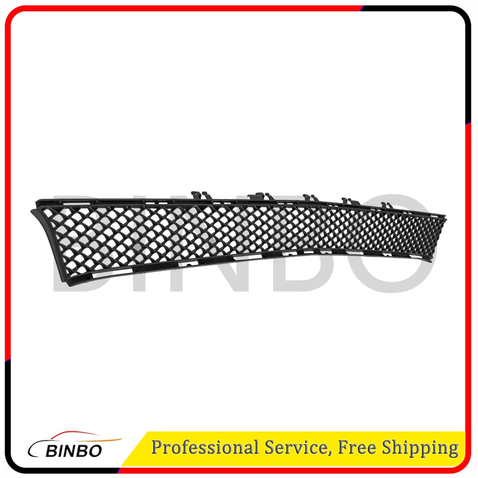Bumper Grille Grill Fit For 2017-2020 Mercedes Benz E350 Front Center 2138850622 07FC0E-D4 - KOEEK
