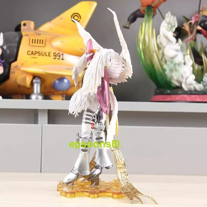 Digimon Adventure Holy Angemon PVC Model Collection 22CM Home Ornament TOY Gift 07FC0E-D4 - KOEEK