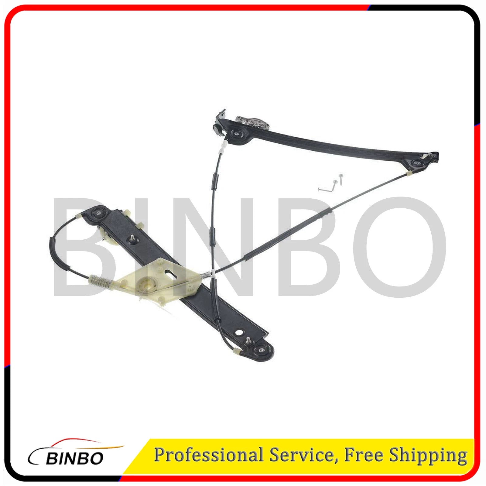 Window Regulator Front Left for BMW E82 E88 128i 135i 2008-2013 3.0L 07FC0E-D4 - KOEEK