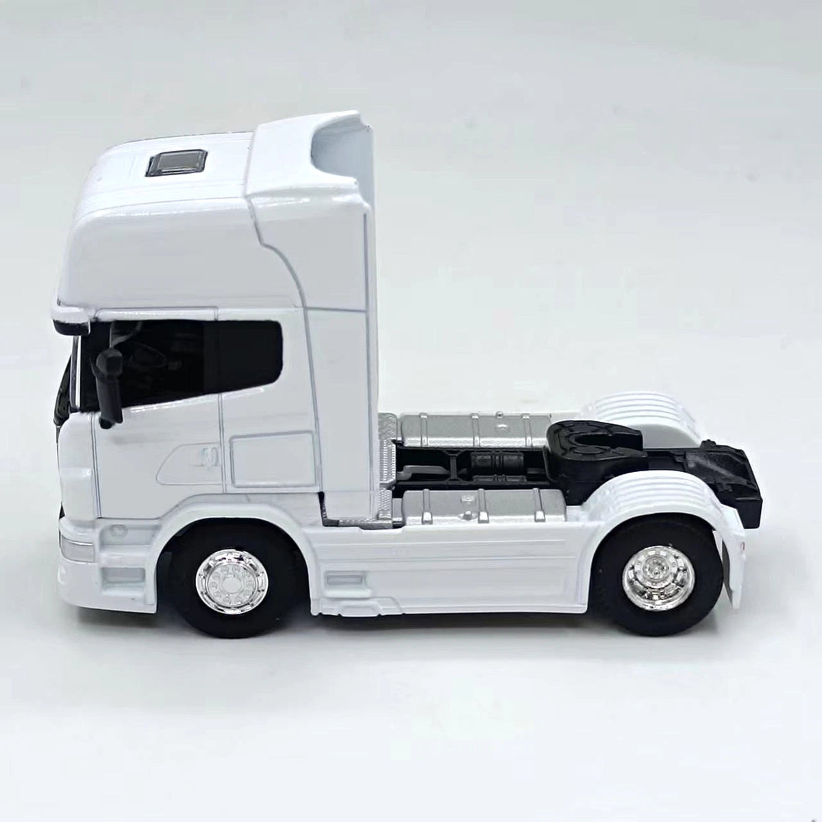 1/64 Scania V8 R730 white Semi Tractor OnlyTruck Diecast Metal Model Collectible 07FC0E-D4 - KOEEK