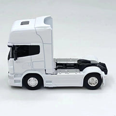 1/64 Scania V8 R730 white Semi Tractor OnlyTruck Diecast Metal Model Collectible 07FC0E-D4 - KOEEK