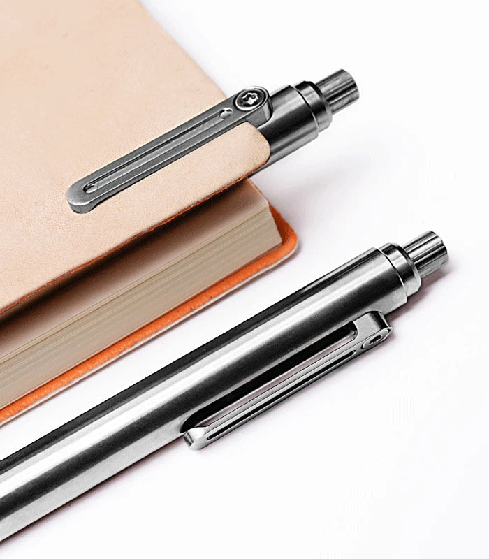 EDC Titanium Mechanical Pencil Ball Pen Signature Drawing Pen Office Stationery 07FC0E-D4 - KOEEK
