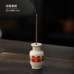 Stick Incense Holder Set Home Incense Burner Gift Chinese Style 07FC0E-D4 - KOEEK