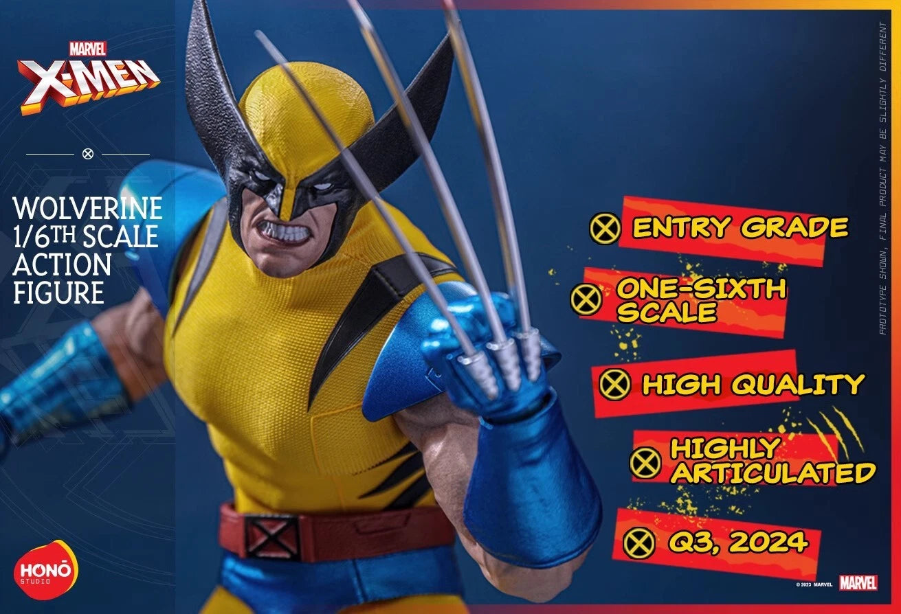Hot Toys Hono Studio HS01 Marvel Comics Wolverine 1/6 Action Figure Toy Gift 07FC0E-D4 - KOEEK