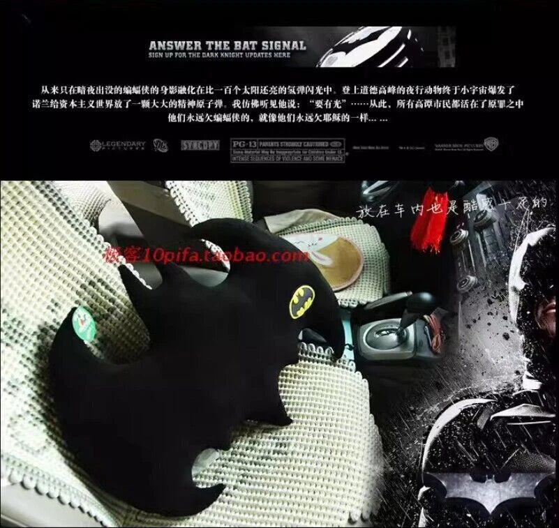 Batman: The Dark Knight Bruce Wayne sign Pillow Cushion Soft Stuffed Plush Toys 07FC0E-D4 - KOEEK