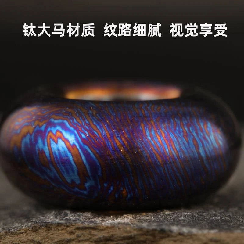 Titan Alloy Paracord Separated Beads Knife Pendant EDC DIY Accessories Separated 07FC0E-D4 - KOEEK