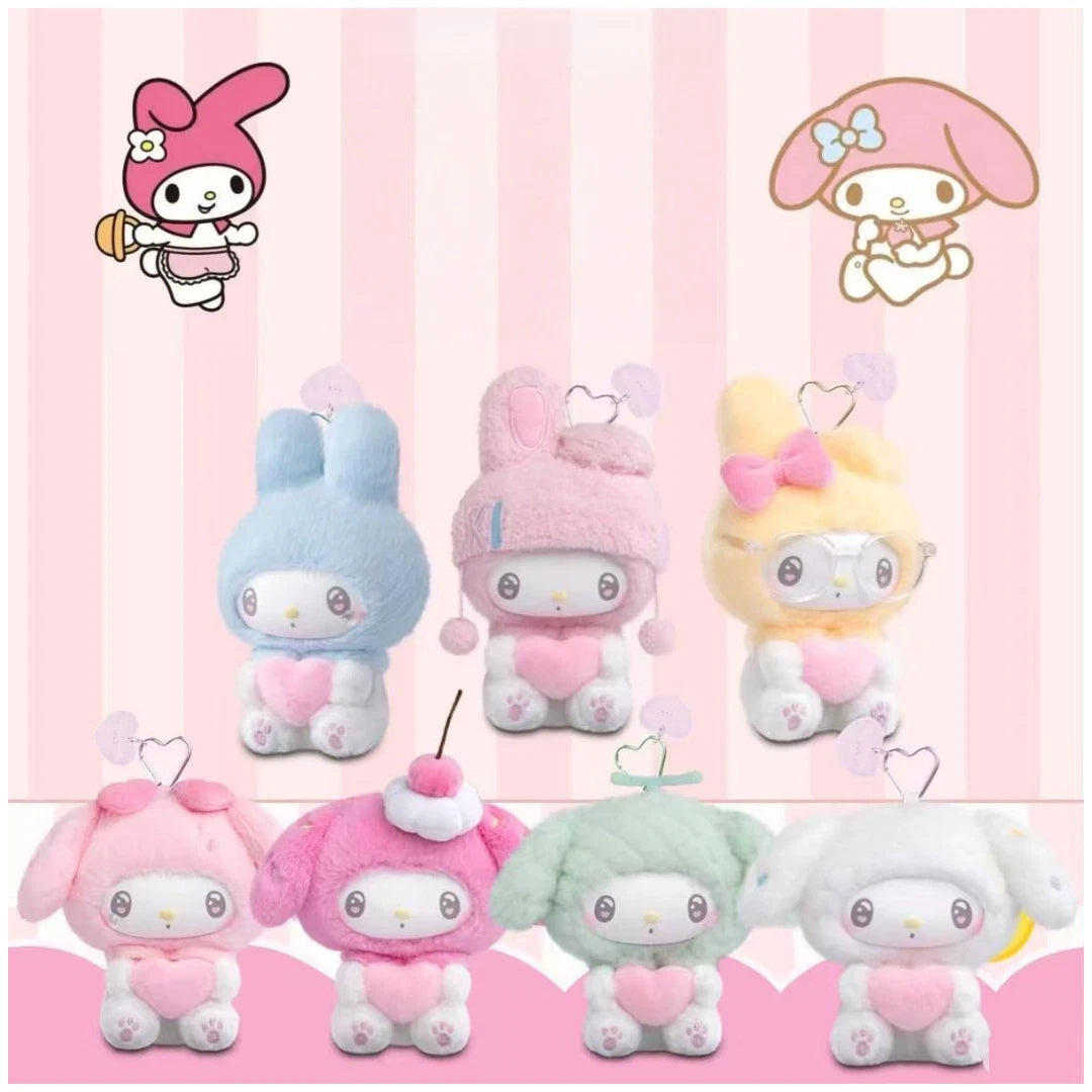 TOPTOY Sanrio My Melody 50th Anniversary Milk Candy Series Plush Blind Box Gift 07FC0E-D4 - KOEEK