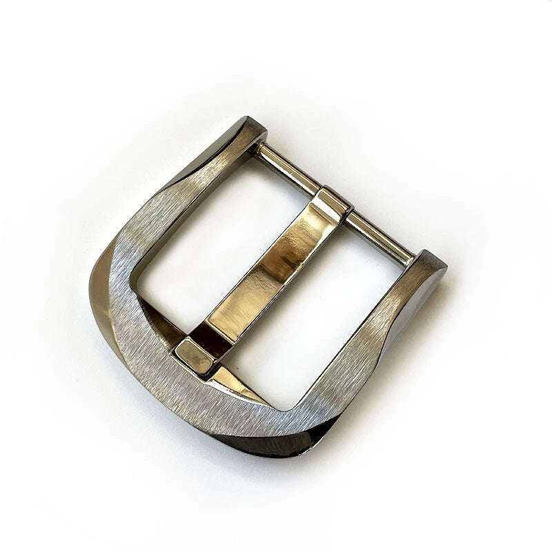 Concise Pure Titanium Men's Belt Pin Buckle Waist Strap Head EDC Accessories 07FC0E-D4 - KOEEK