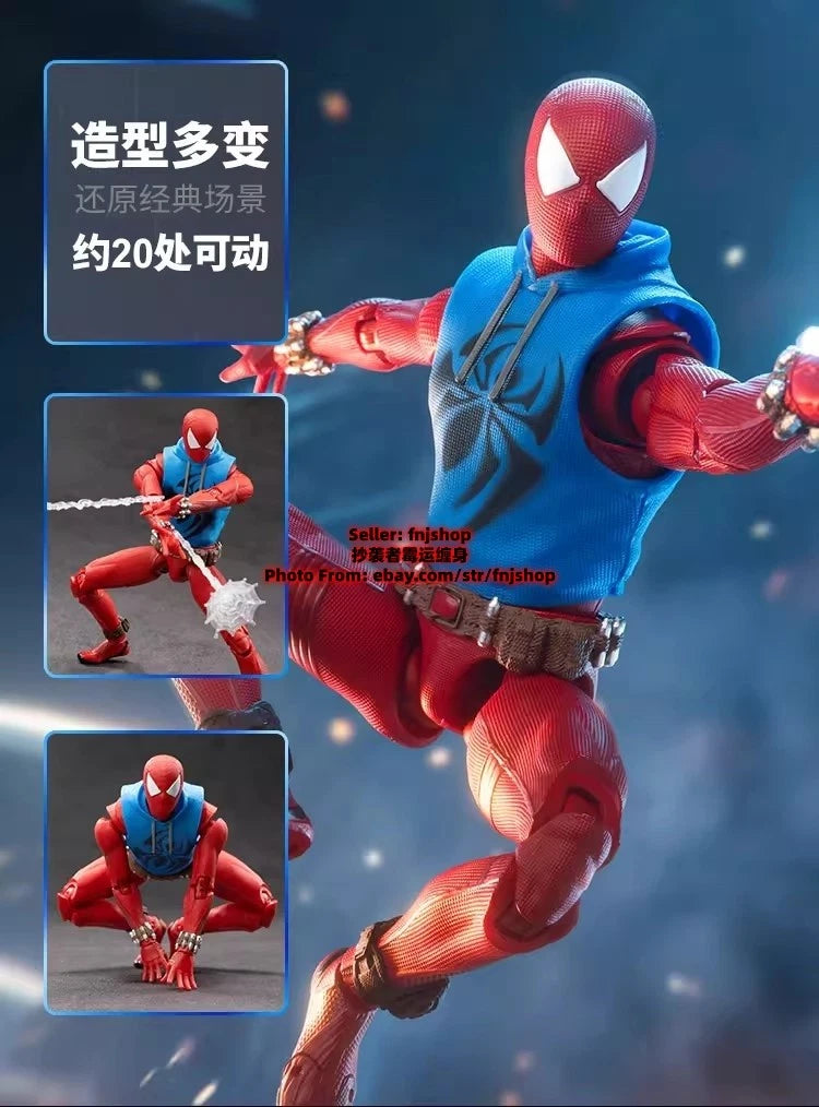 ZD Toys Spider-Man Scarlet Spider 1/10 Collectible Action Figure Boxed IN STOCK ZD_TOY - KOEEK