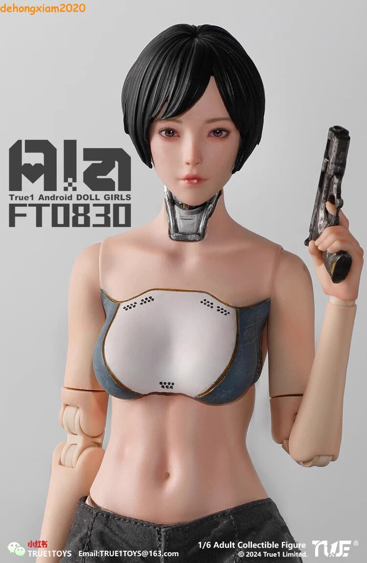 1/6 Stock True1 Toys Android Ala Female Action Figure Model Collect Toys 07FC0E-D4 - KOEEK
